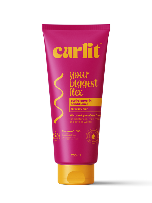 Wavy leave-in conditioner