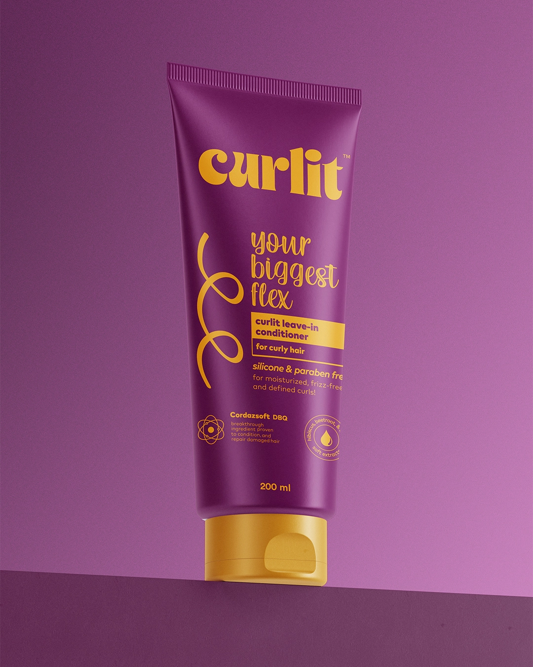 Curly leave-in conditioner