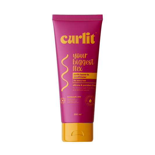 Wavy leave-in conditioner