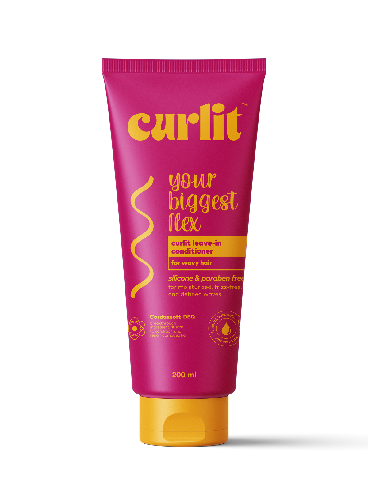 Wavy leave-in conditioner